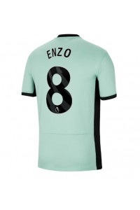 Chelsea Enzo Fernandez #8 Jalkapallovaatteet Kolmaspaita 2023-24 Lyhythihainen